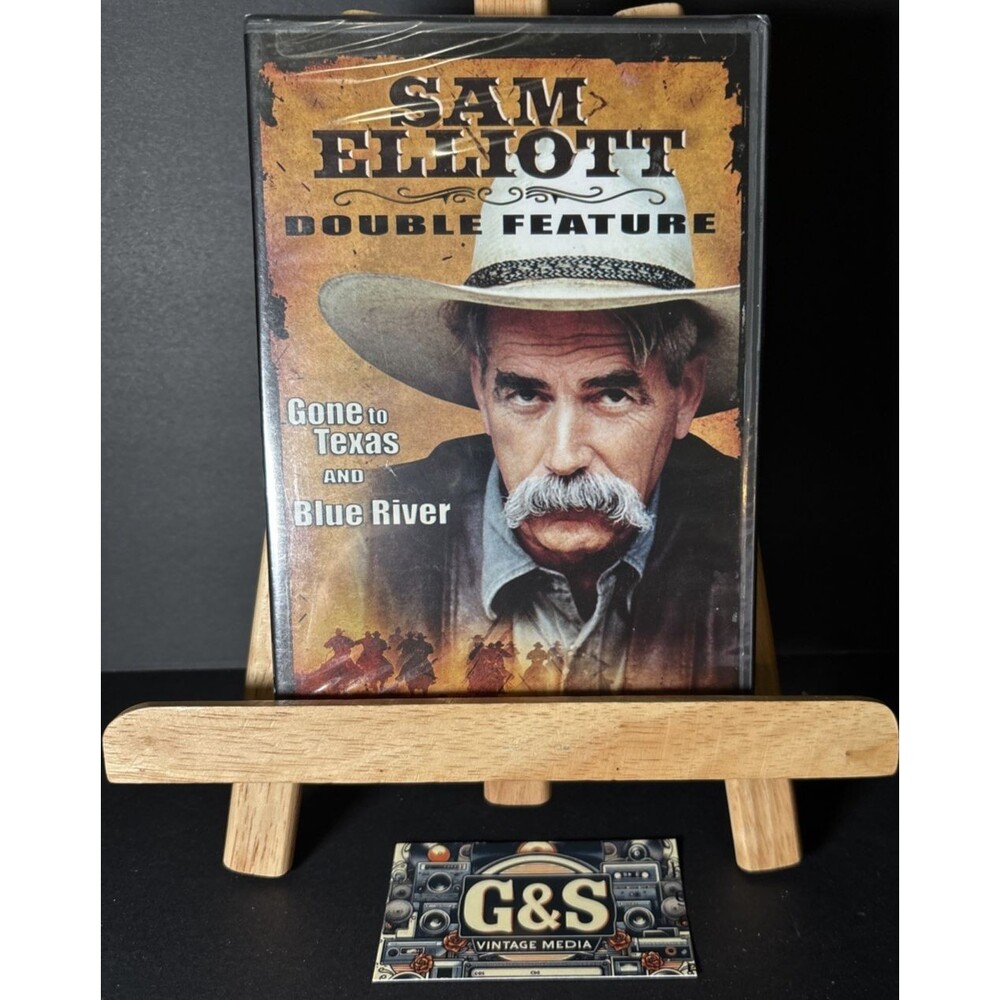 Sam Elliott Double Feature  DVD   Gone To Tex, Blue River. New. Echo Bridge 2009